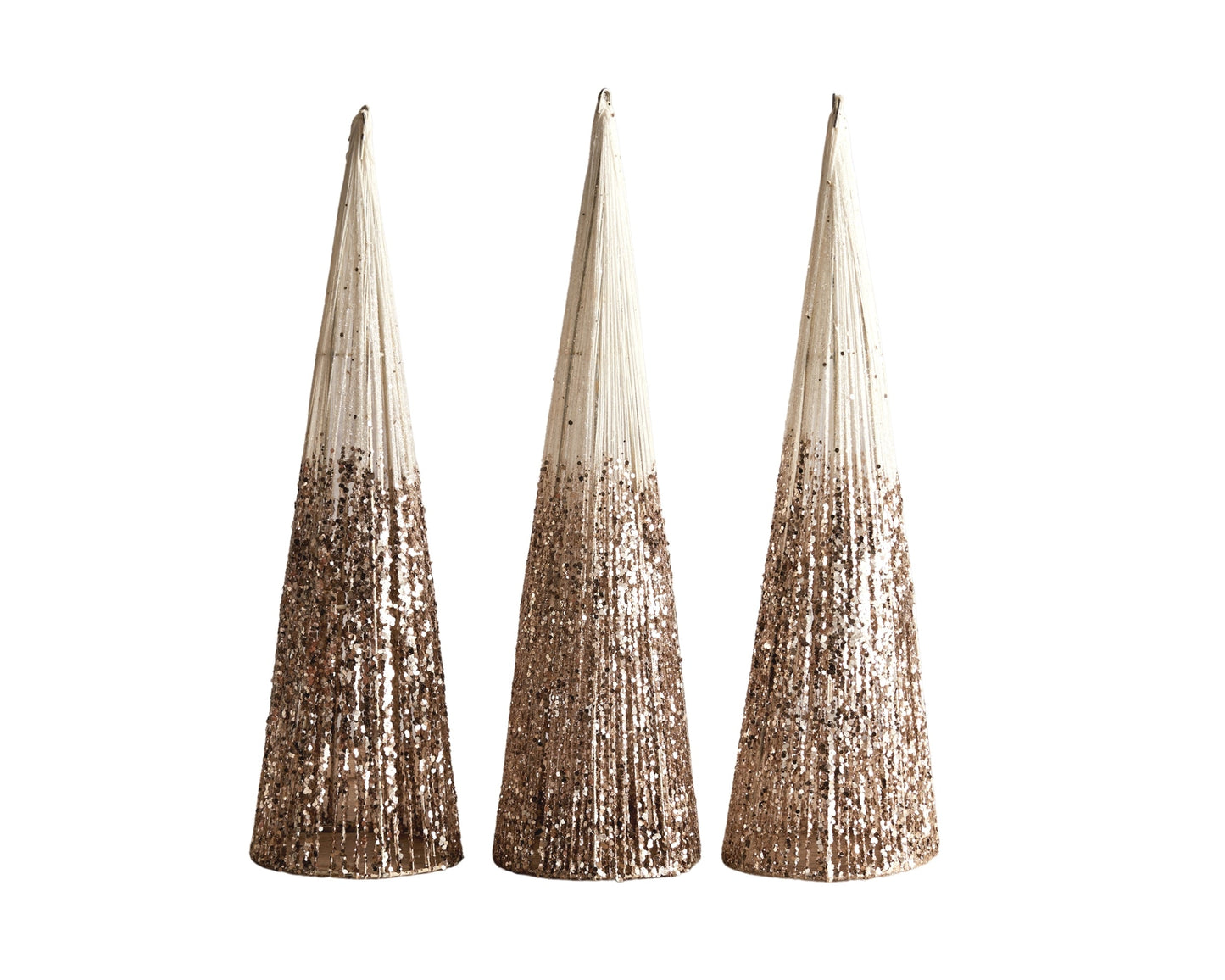 Snowed Christmas Cone Tree-3