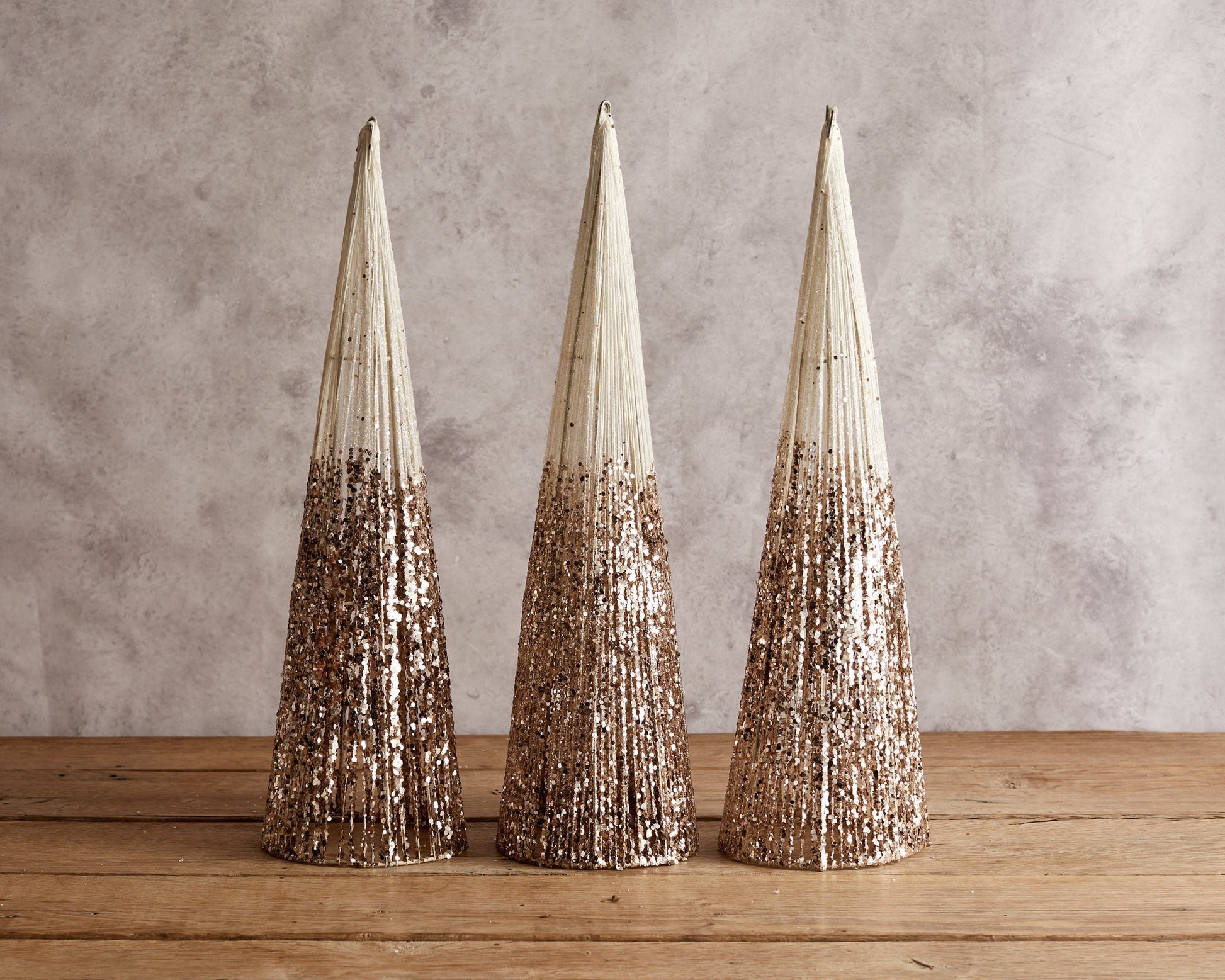Snowed Christmas Cone Tree-0