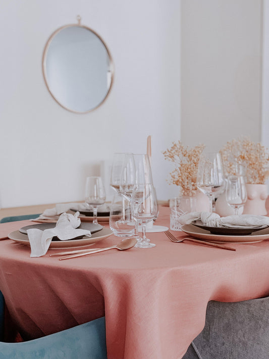 Battersea Unwashed Linen Tablecloth-2