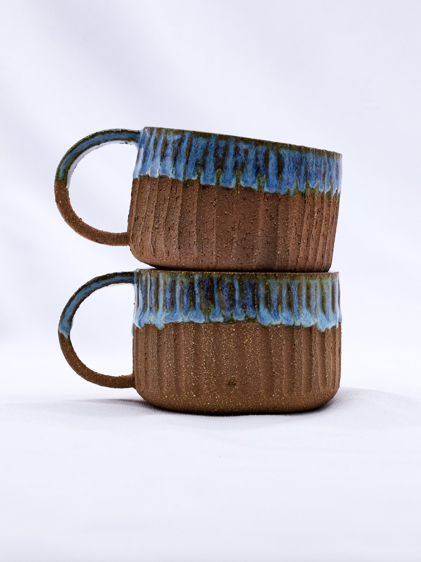 Bluvio Arte Handmade Ceramic Terra Stoneware Mug-3
