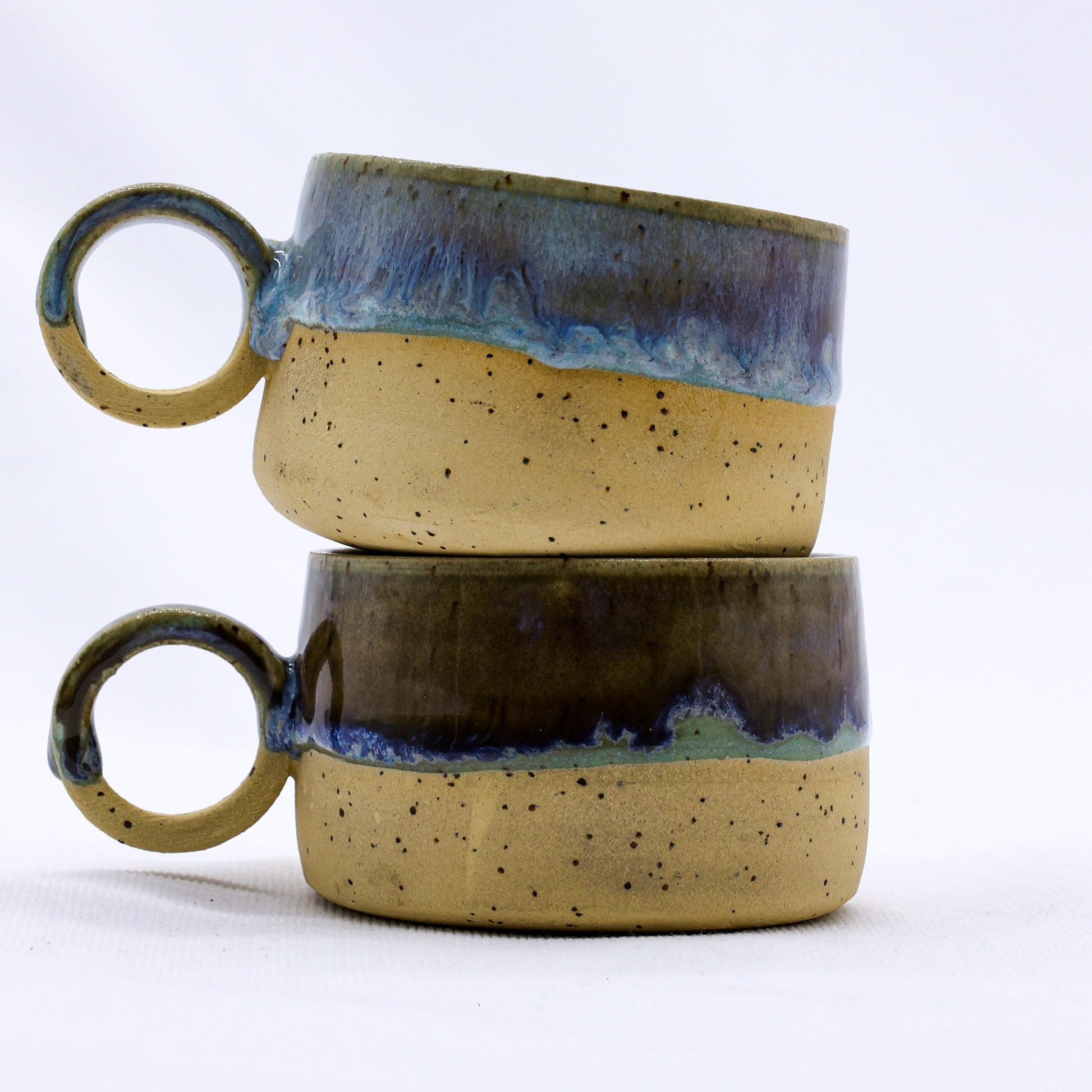 Bluvio Perugia Handmade Stoneware Ceramic Mug-3