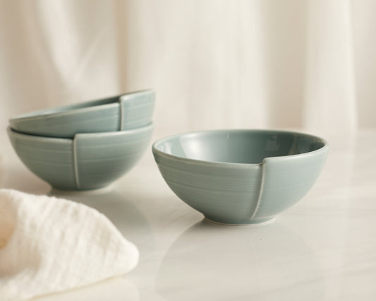 Maeve Porcelain Bowl Green