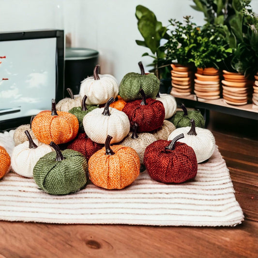 Jute Mini Pumpkins